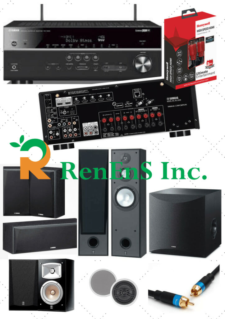 Basic Home Theater System Package - Yamaha AVR 685