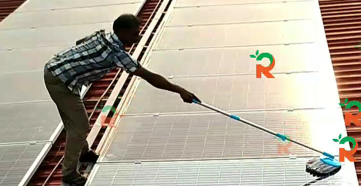 Cleaning Solar Panels