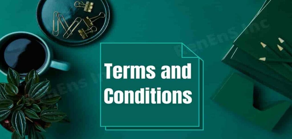 Terms and Conditions