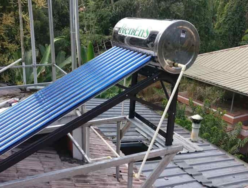 100LPD SS Solar Water Heater - ETC